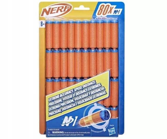 Nerf - zestaw uzupełniający - 80x strzałki - Zabawki