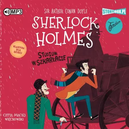 Sherlock Holmes. Tom 1. Studium w szkarłacie. Audiobook - Audiobooki