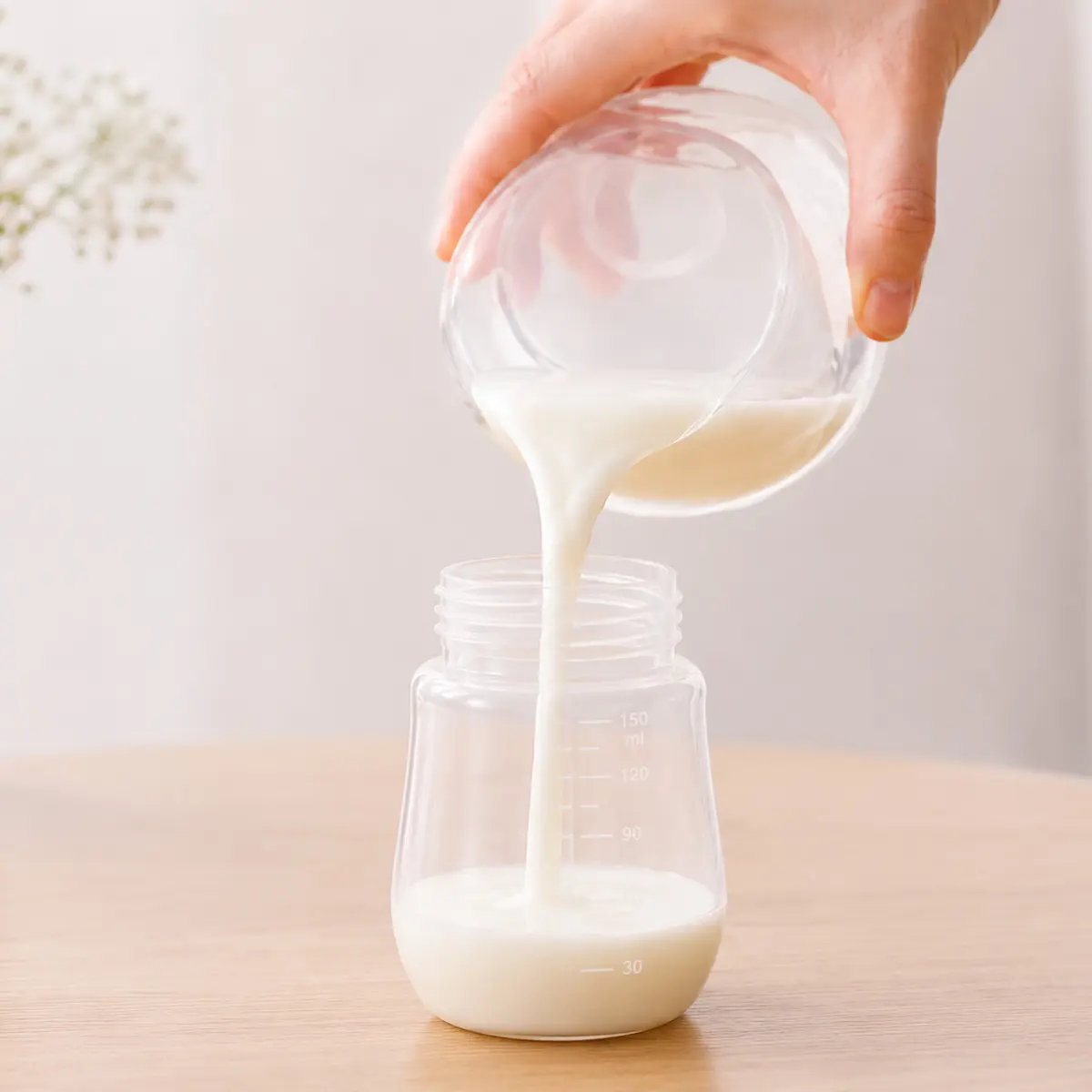 Silikonowy kolektor pokarmu - Mama i dziecko
