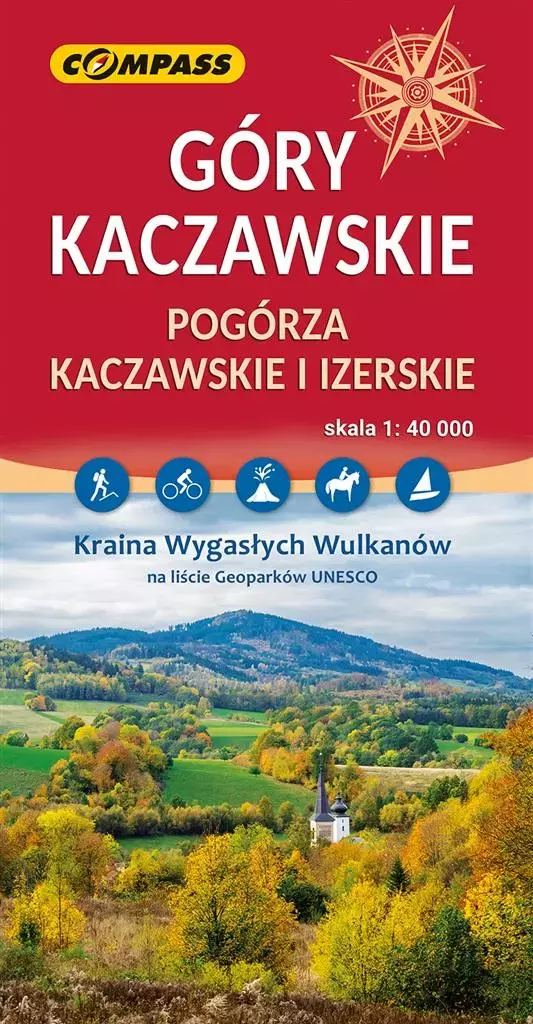 Mapa - Góry Kaczawskie 1:40 000 - Książki