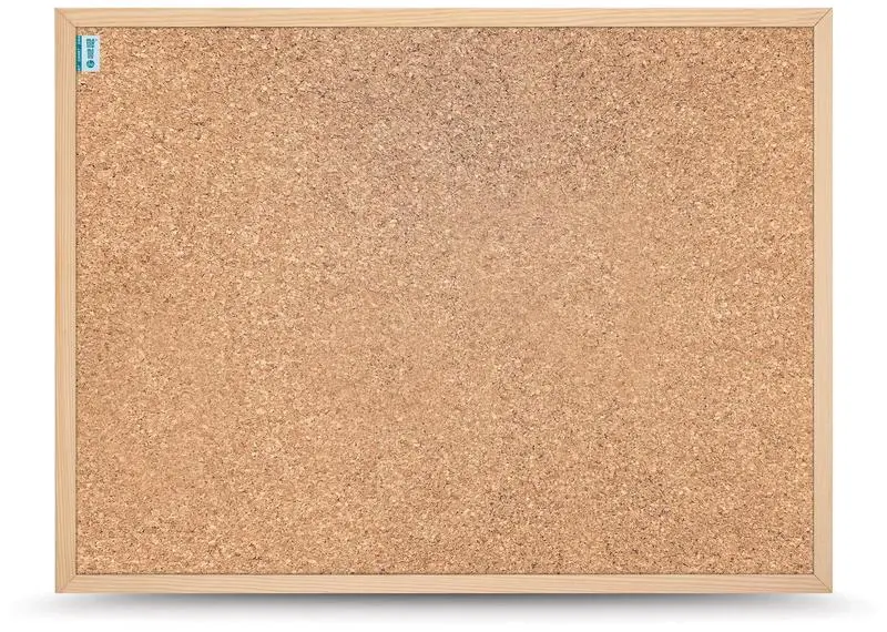 Tablica korkowa 60 x 40 cm rama drewniana Smart, MemoBe - Papiernicze i szkolne