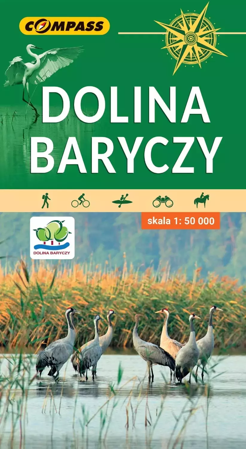 Dolina Baryczy. Mapa turystyczna, wydanie 2 - Książki