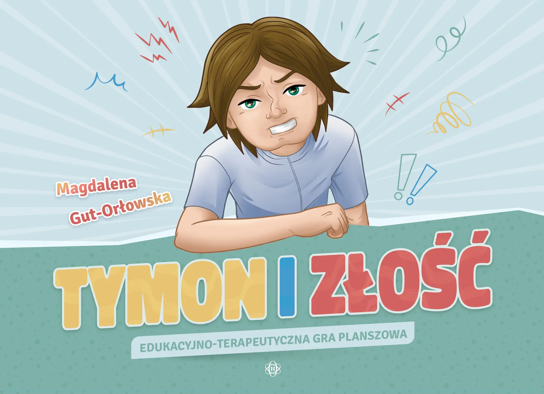 Tymon i złość Edukacyjno-terapeutyczna gra planszowa seria o Tymonie - Książki