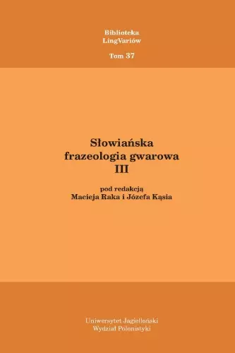 Słowiańska frazeologia gwarowa III - Książki