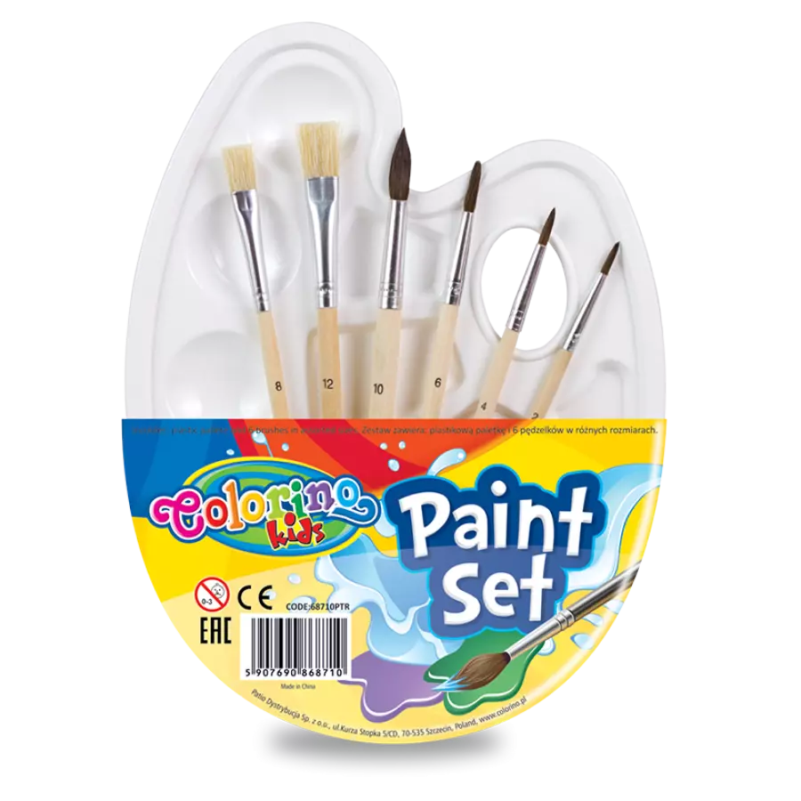 ZESTAW DO MALOWANIA PALETKA COLORINO KIDS - Papiernicze i szkolne