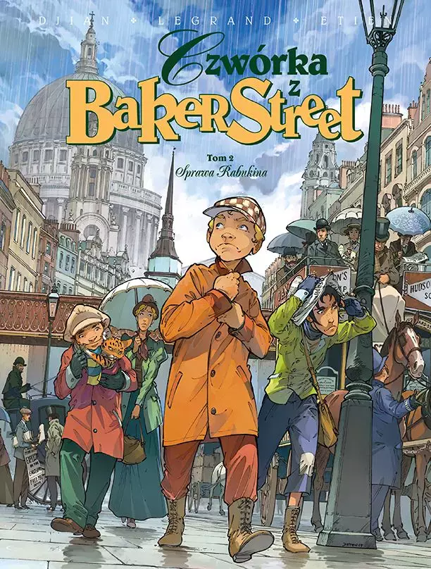 Czwórka z Baker Street. Tom 2. Sprawa Rabukina - Książki