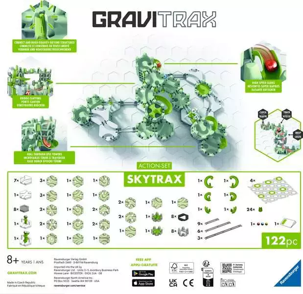 Gravitrax. Zestaw Startowy. Skytrax M - Zabawki