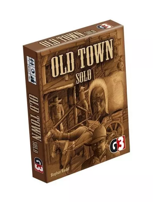 Old Town Solo. Gra karciana - Gry