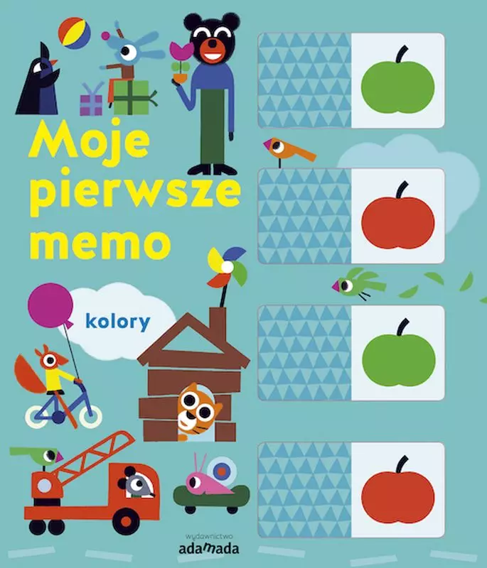 Moje pierwsze memo. Kolory - Książki
