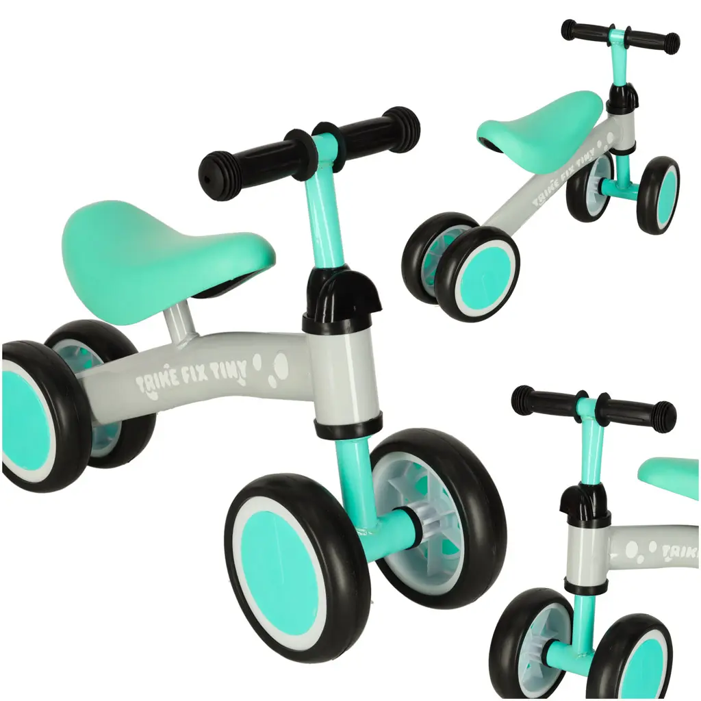 Rowerek biegowy Trike Fix Tiny rower jeździk miętowy - Mama i dziecko