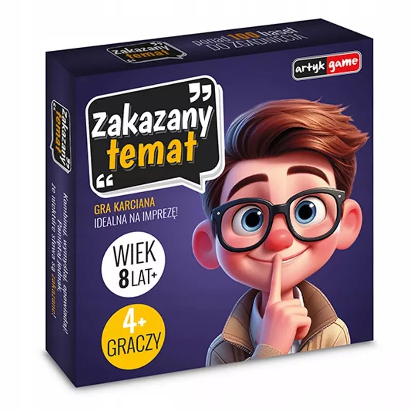 Gra planszowa Artyk ZAKAZANY TEMAT - Gry