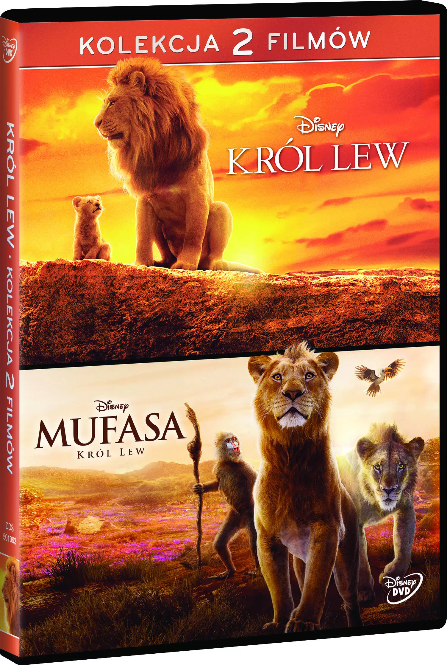 Król Lew. Pakiet 1-2, 2 DVD - Filmy