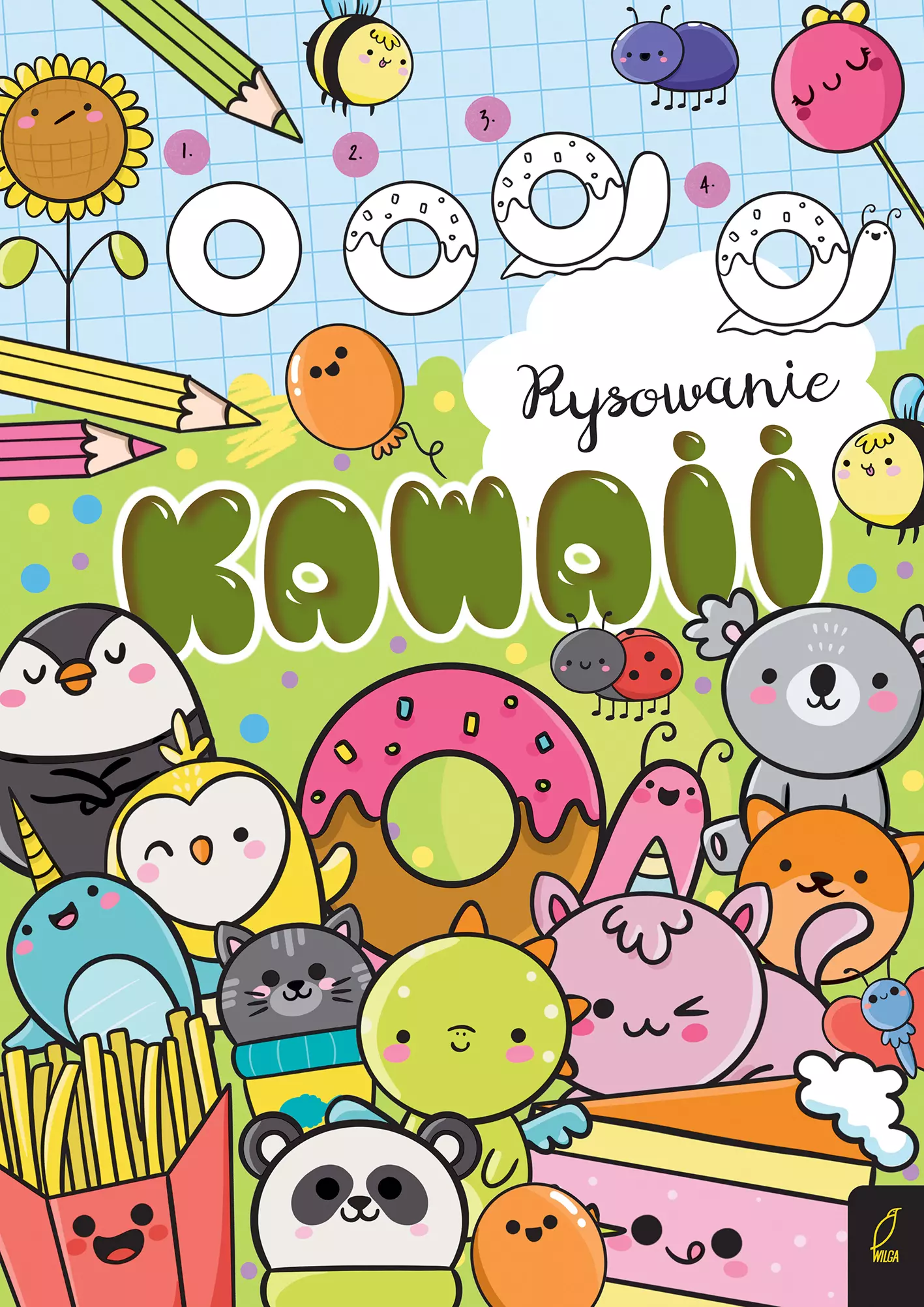 Rysowanie Kawaii. Zielona - Książki