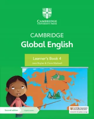 Cambridge Global English Learner's Book 4 with Digital Access (1 Year) - Książki