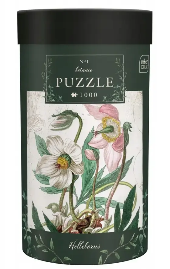 Puzzle 1000 elementów. Botanic Helleborus - Puzzle