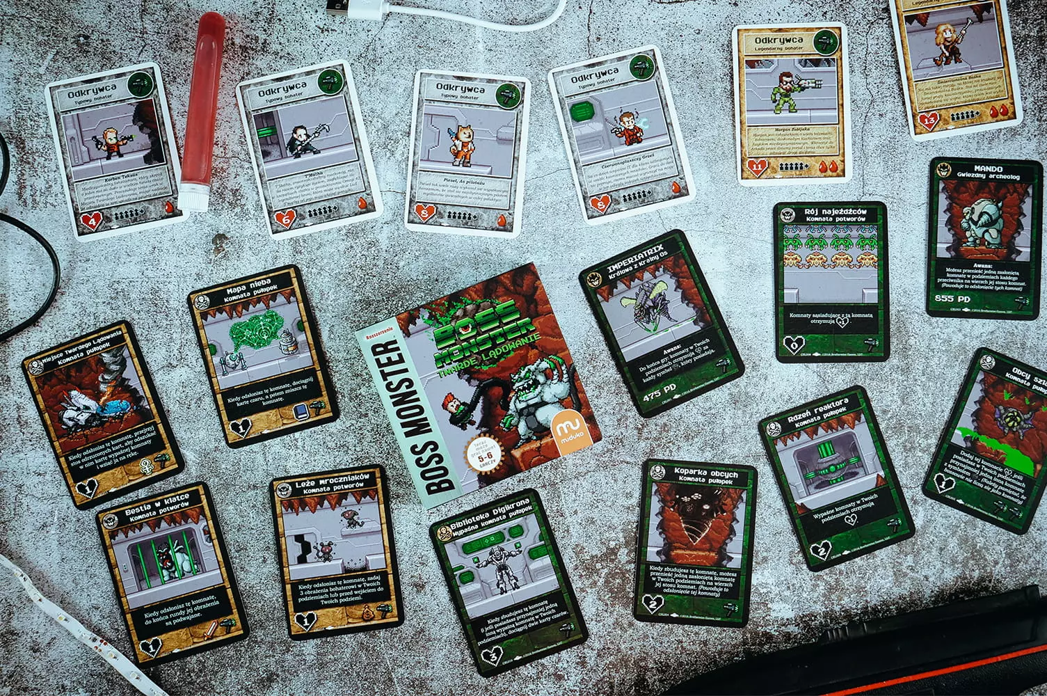 Boss Monster. Twarde lądowanie (dodatek 2) - Gry