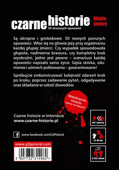 Czarne historie. Głupia śmierć - Gry