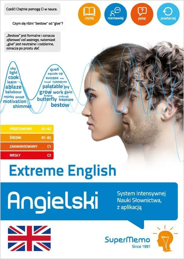 Extreme English. Angielski. System Intensywnej Nauki Słownictwa, z aplikacją - Książki