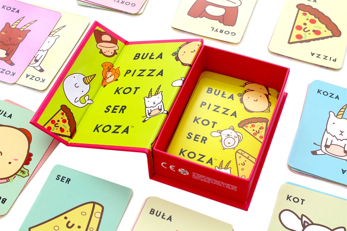 Buła, Pizza, Kot, Ser, Koza - Gry