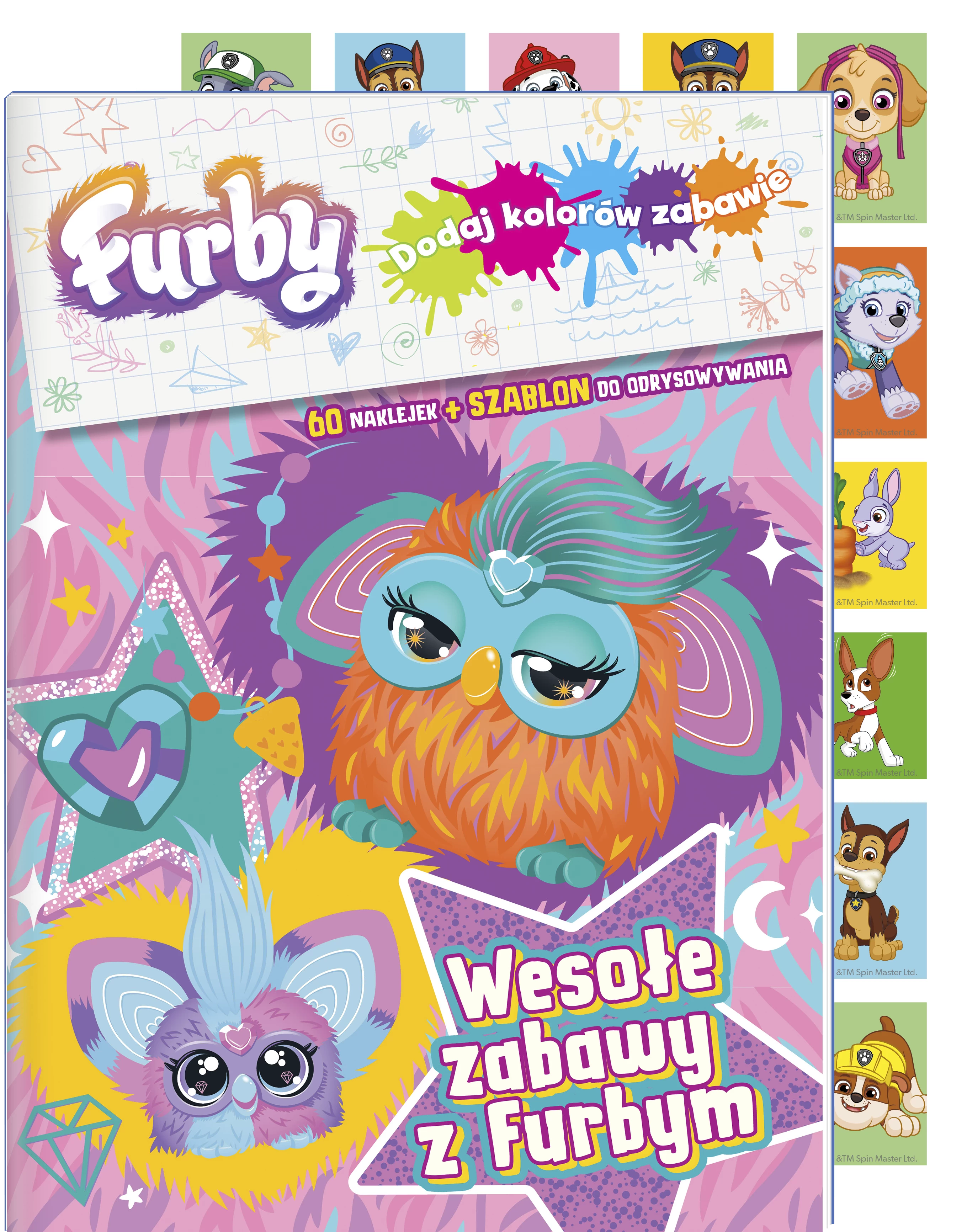 Furby. Dodaj kolorów zabawie. Wesołe zabawy z Furbym. Furby. Dodaj kolorów zabawie. Wesołe zabawy z Furbym - Książki