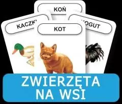 Rozwijamy mowę i myślenie - Zwierzęta na wsi. - Książki