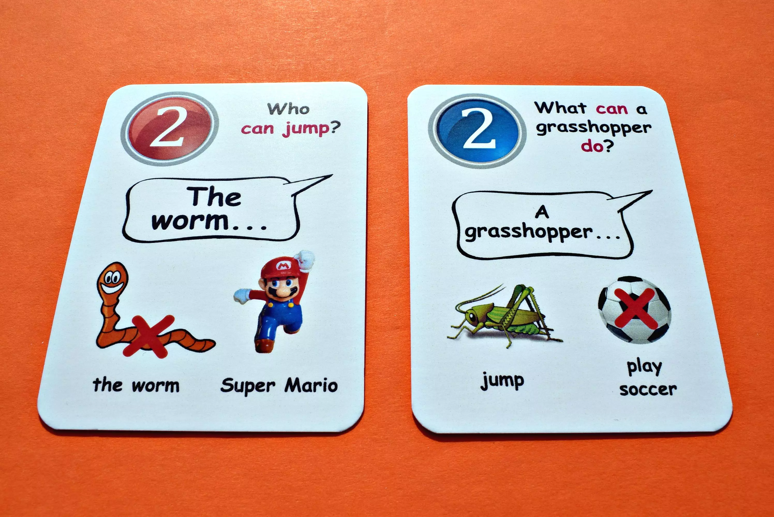Fun Card English. Can / Can't - Gry