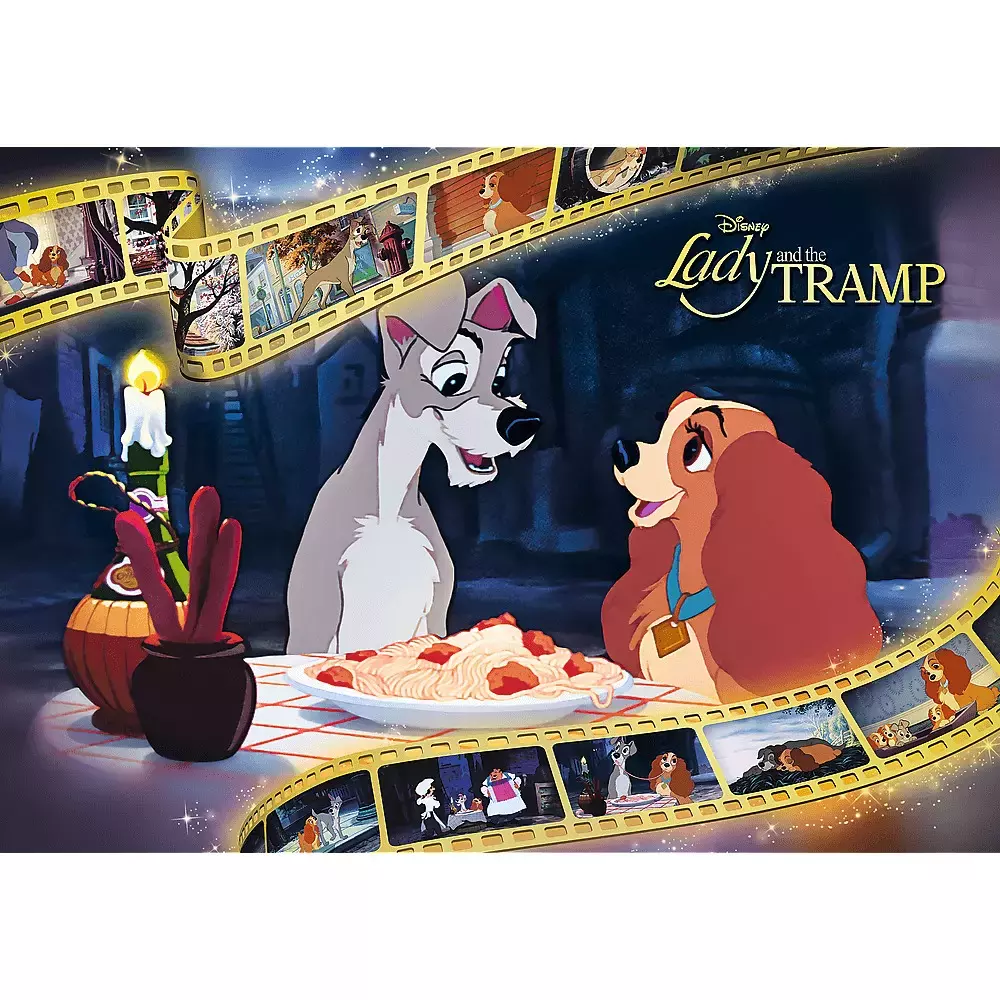 Puzzle 1000 Premium Plus Zakochany Kundel 10830 - Puzzle