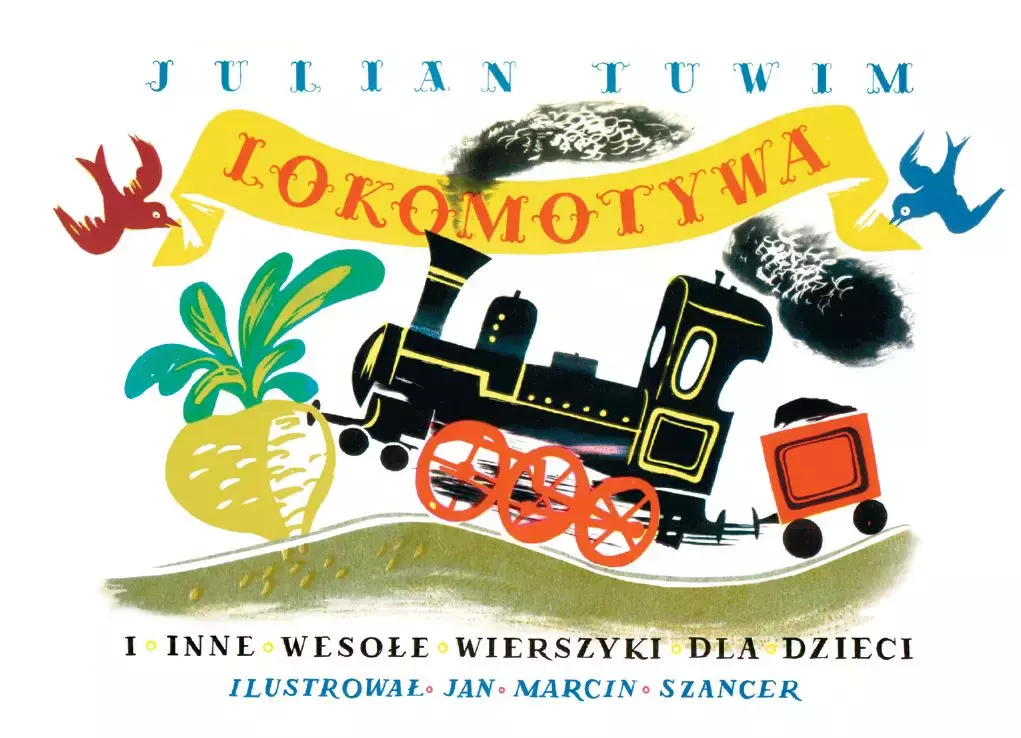 Lokomotywa i inne wesołe wierszyki dla dzieci wyd. 2024 - Książki