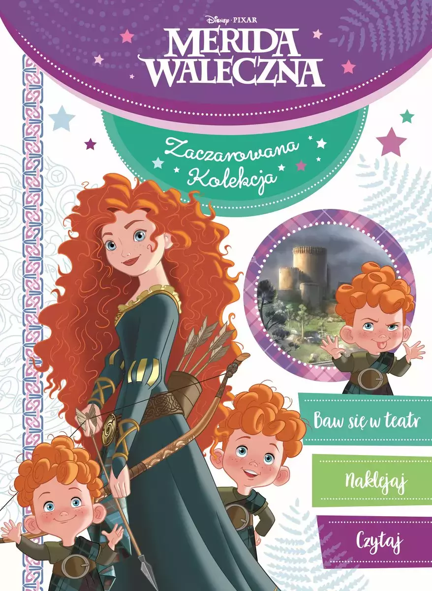 Zaczarowana kolekcja. Merida Waleczna - Książki