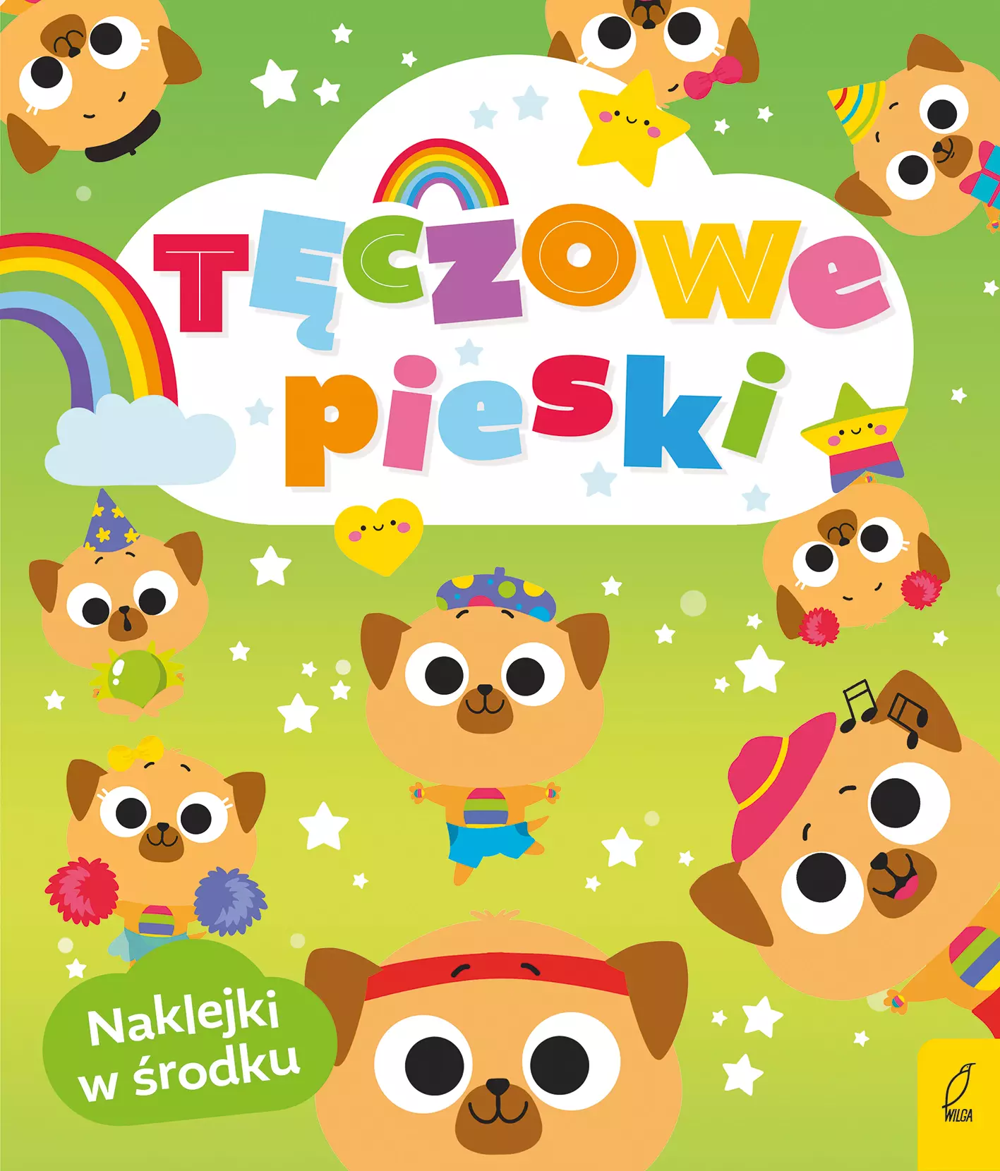 Tęczowe zwierzaki. Tęczowe pieski - Książki