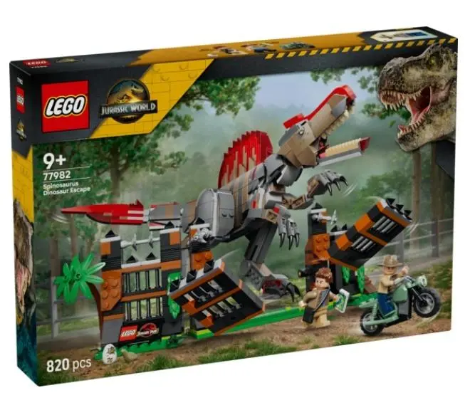 LEGO(R) JURASSIC WORLD 77982 Spinosaurus Escape - Zabawki