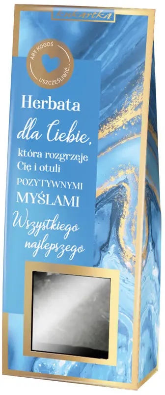 Herbata "Dla Ciebie, która rozgrzeje Cię i otuli pozytywnymi myślami" - Kawa i herbata