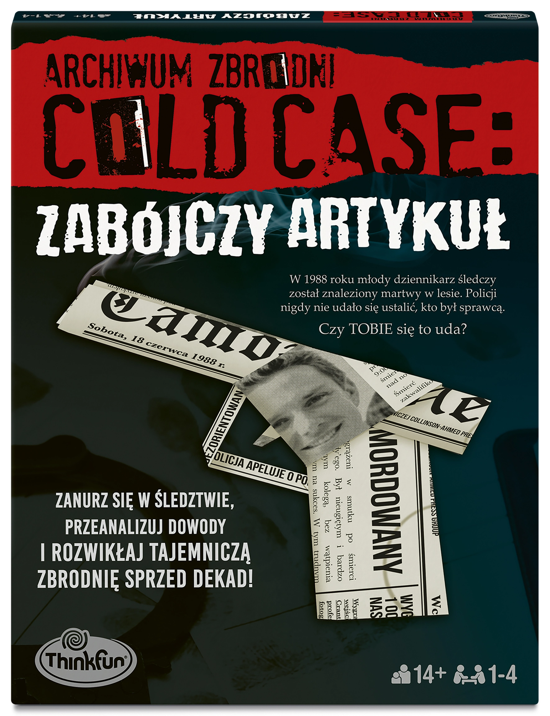 Archiwum Zbrodni Cold case. Zabójczy artykuł - Gry