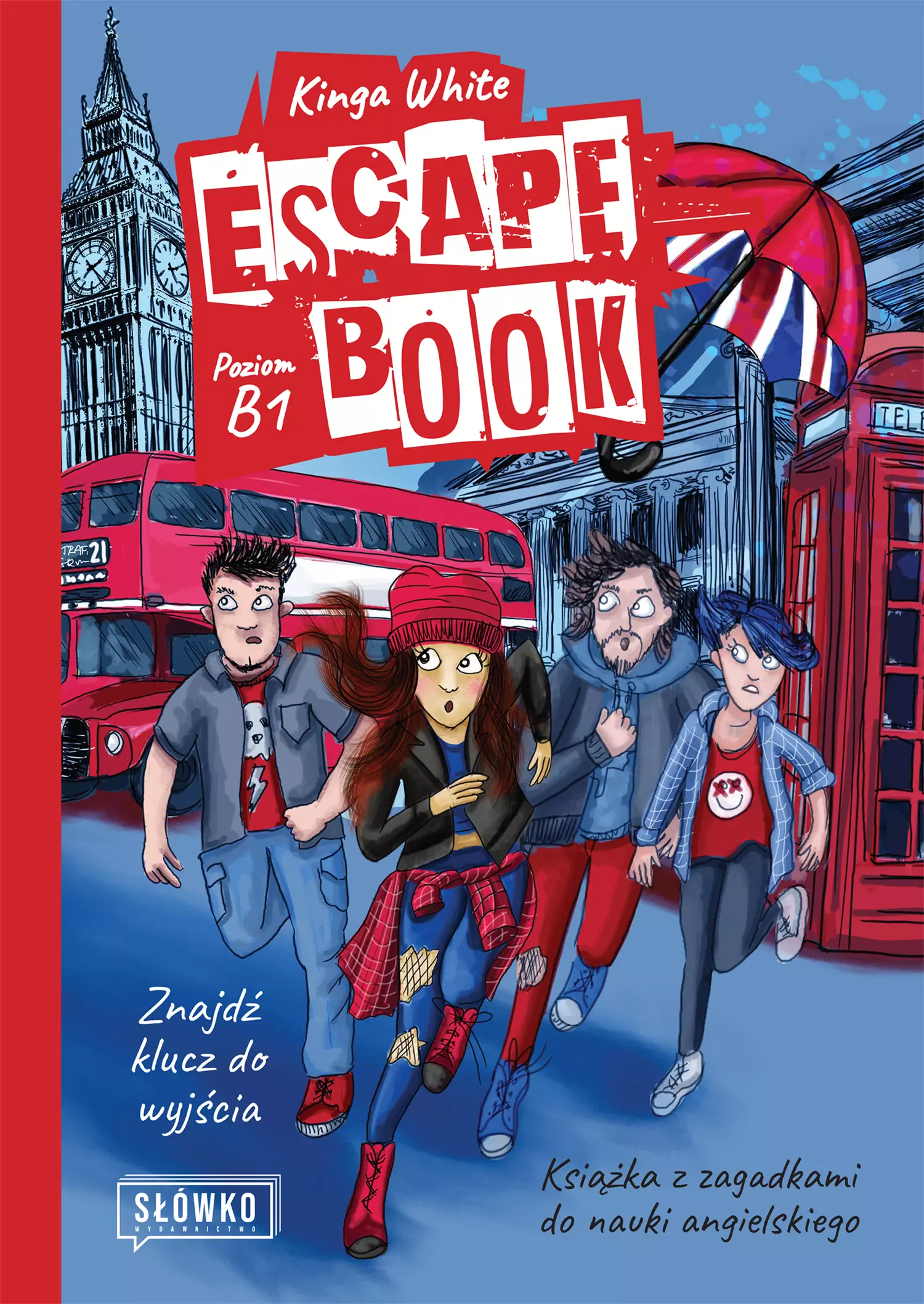Escape Book. Znajdź klucz do wyjścia Książka z zagadkami do nauki angielskiego - Książki