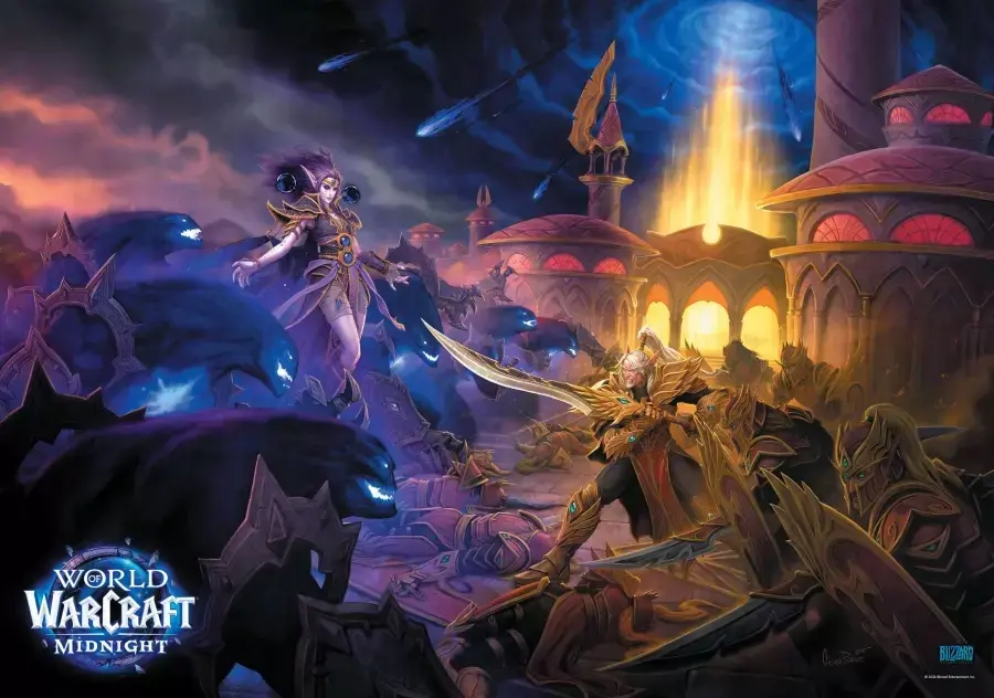 GOOD LOOT GAMING PUZZLE WORLD OF WARCRAFT MIDNIGHT AGAINST THE VOID 1000 EL - Puzzle