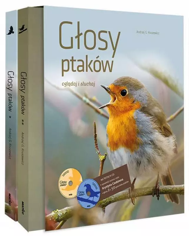 Głosy ptaków. Tom 1 i 2 + CD - Książki