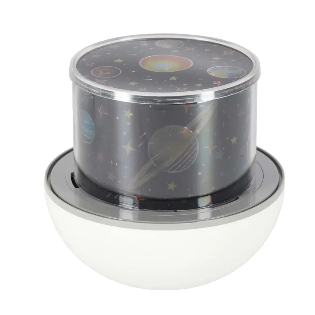 Lampka nocna projektor gwiazd LED USB obrotowy 6 motywów pilot królik - Mama i dziecko