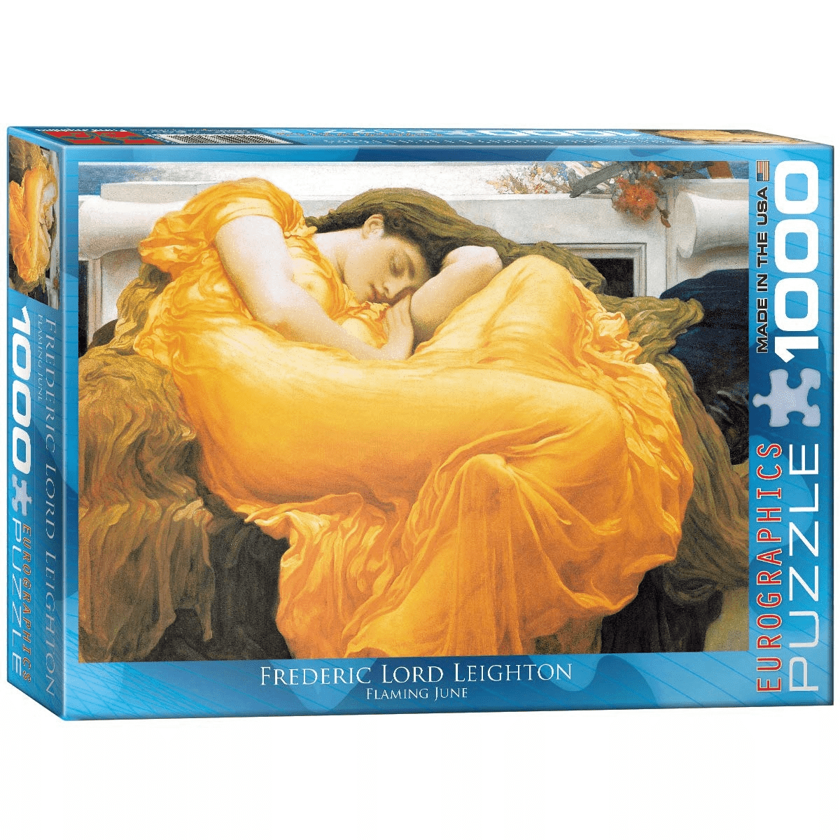 Puzzle 1000 elementów. Śpiąca June, Leighton Lord Frederic - Puzzle