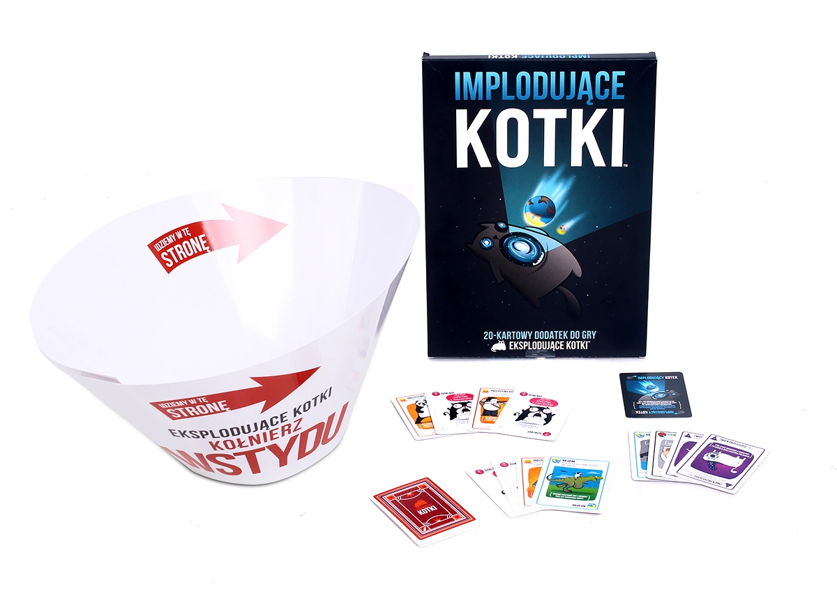 Eksplodujące Kotki. Implodujące kotki (rozszerzenie) - Gry