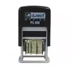 Datownik PL100 czarny D.RECT - Książki