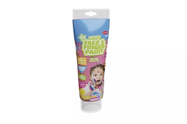 BOTI NATURAL farba d/mal palcami RÓŻ 100ml 38581 - Zabawki