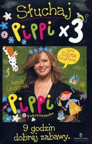 Pakiet. Słuchaj Pippi x 3. Audiobook - Audiobooki