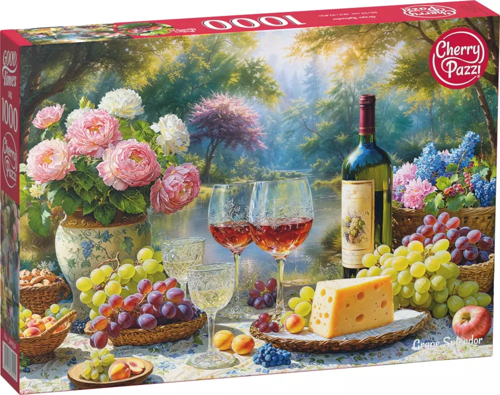 Puzzle 1000 elementów. Splendor winogron 30950 - Puzzle