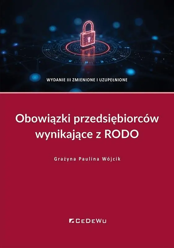 Obowiązki przedsiębiorców wynikające z RODO w.3 - Książki