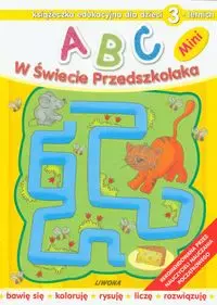 ABC W świecie Przedszkolaka Mini dla dzieci 3 letnich - Książki