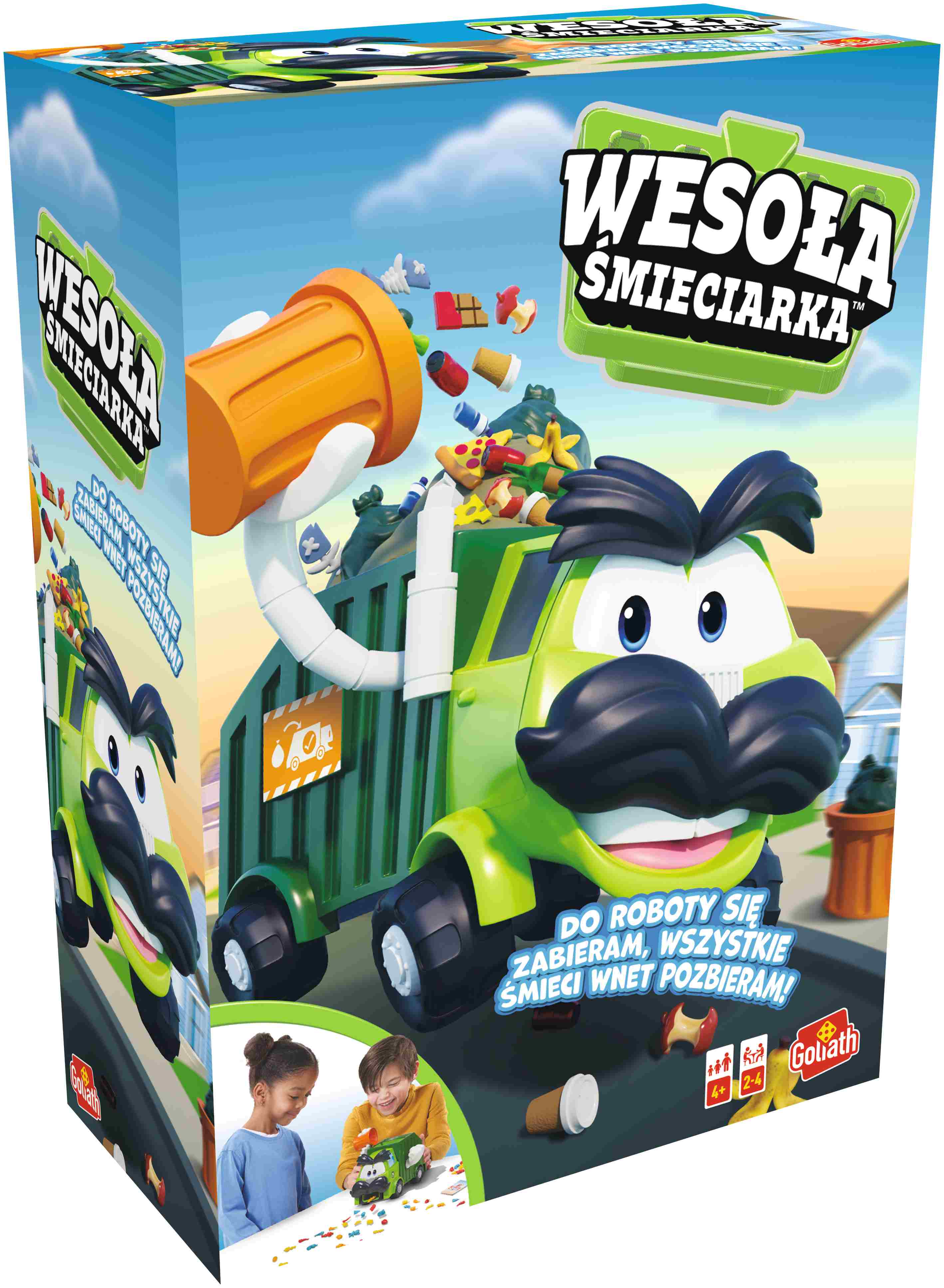 Gra Wesoła Śmieciarka - Zabawki