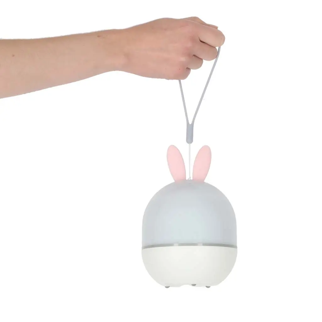 Lampka nocna projektor gwiazd LED USB obrotowy 6 motywów pilot królik - Mama i dziecko