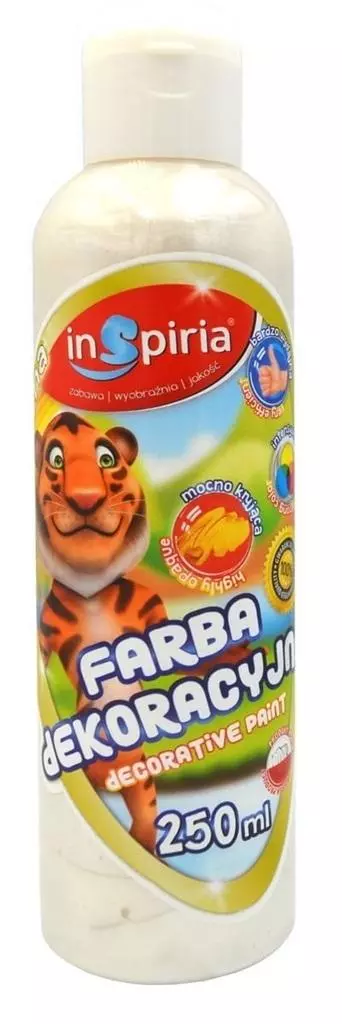 Farba dekoracyjna metaliczna perłowa 250ml - Papiernicze i szkolne