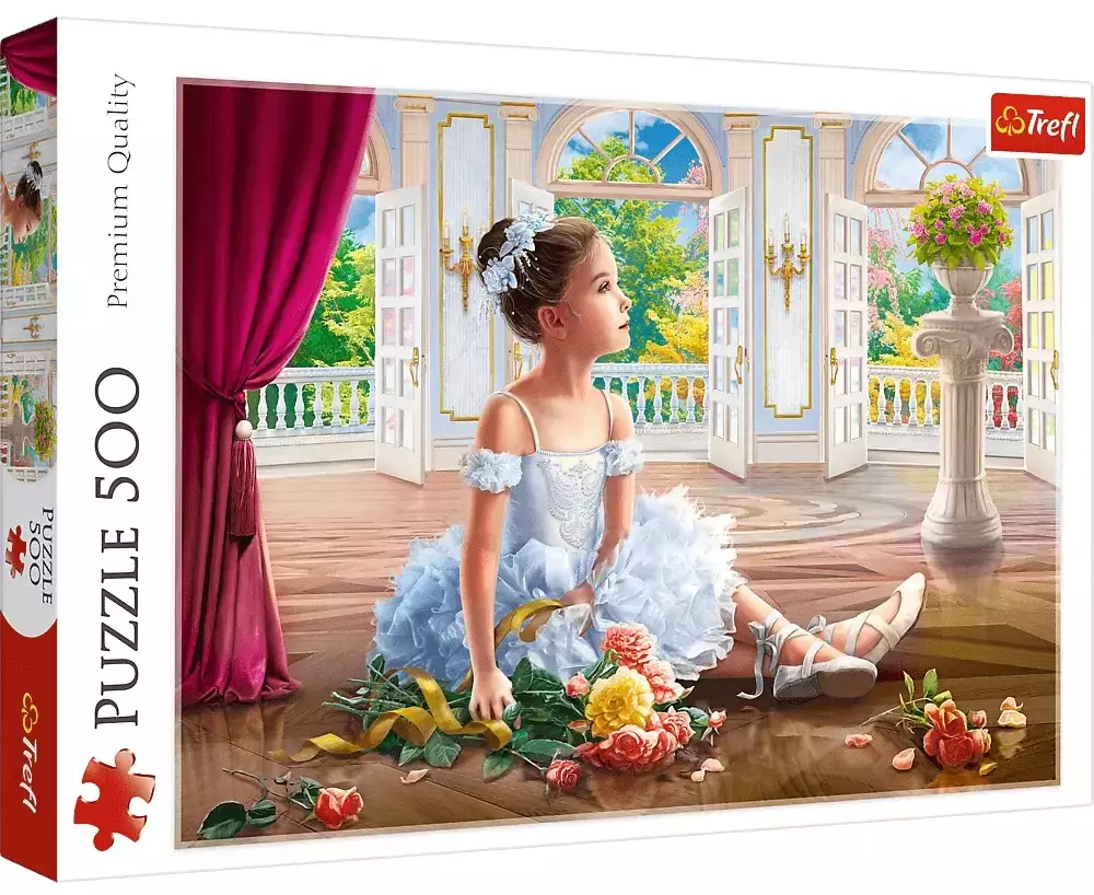 Puzzle 500 elementów. Mała baletnica - Puzzle