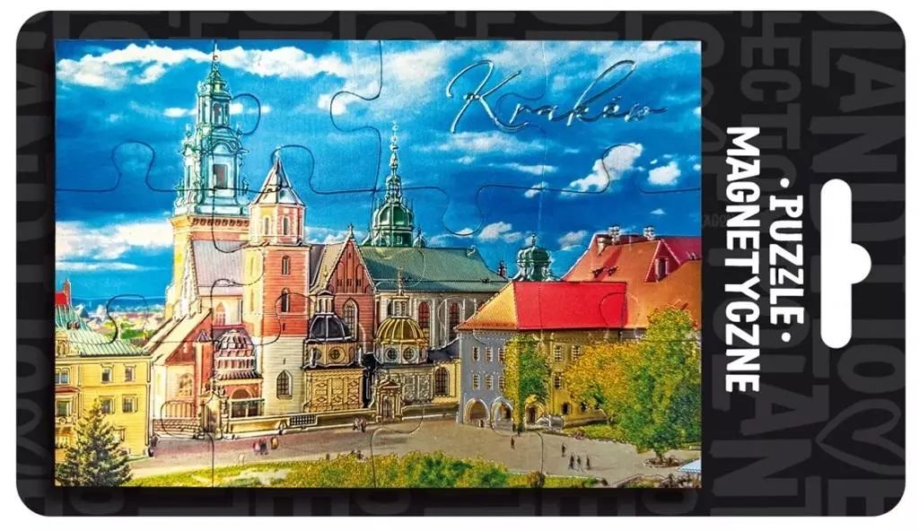 Magnes puzzle Kraków ILP-MAG-PUZZ-KRA-02 - Papiernicze i szkolne